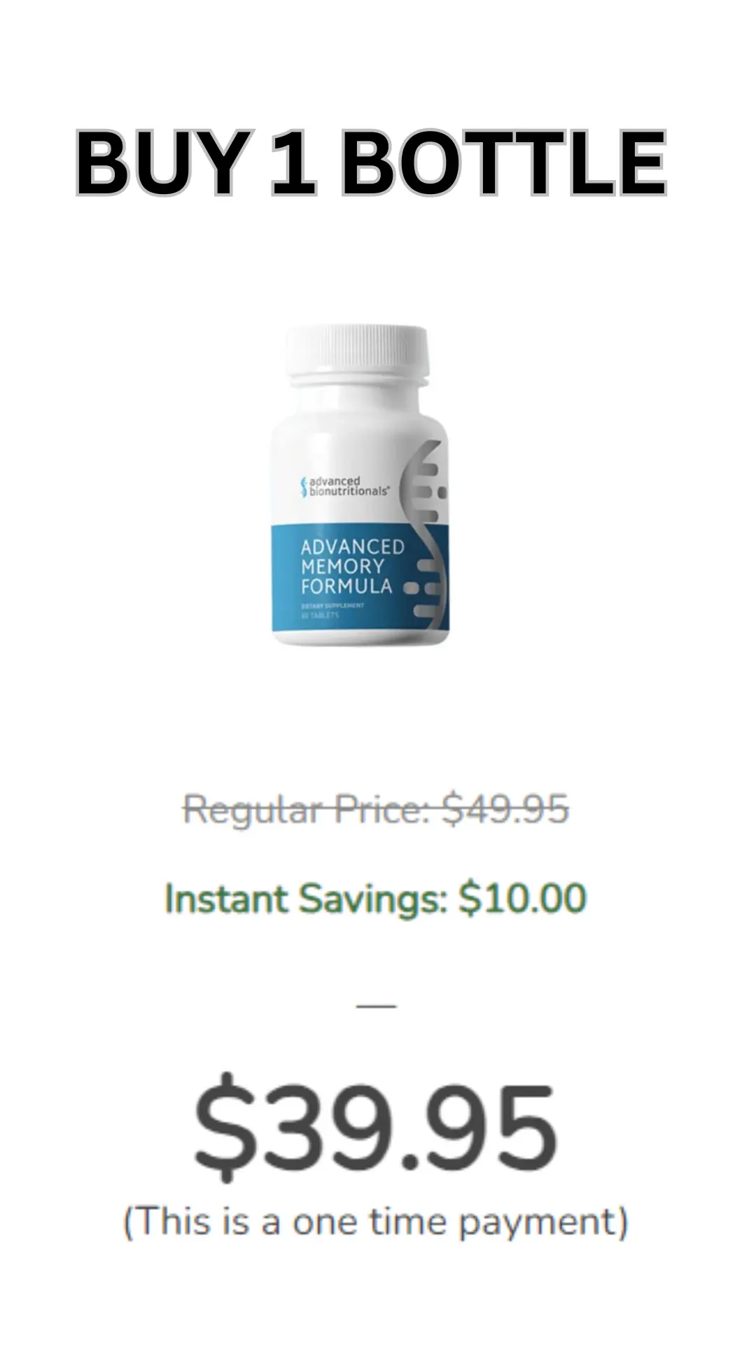 Advanced Memory Formula buy official site